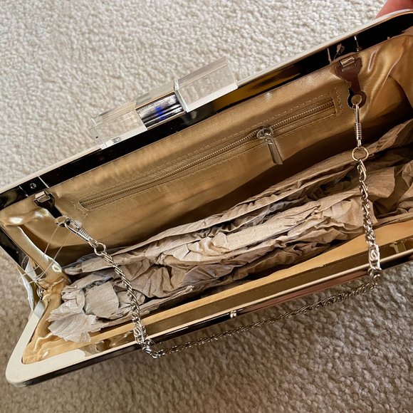 Gold Evening Clutch - Picture 4 of 7